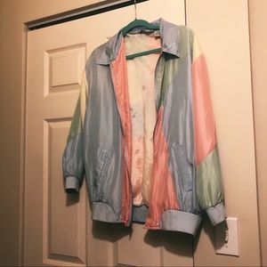 Vintage Blair multi color windbreaker